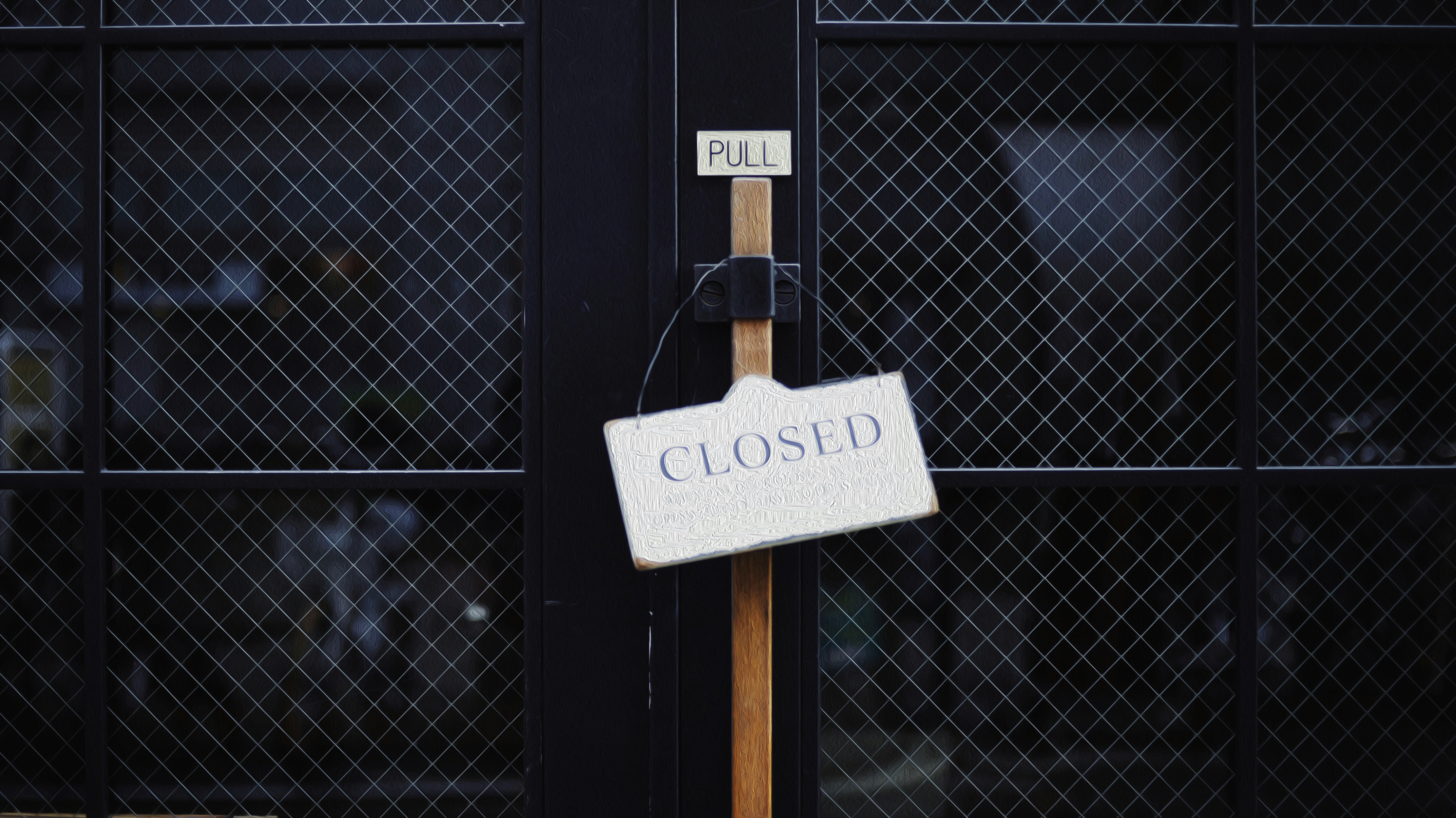 Closed for business